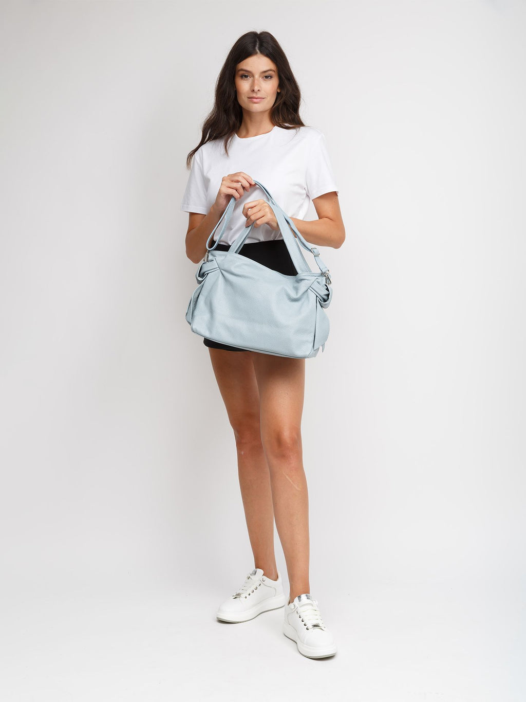Giulia Monti tote bag in Sky Blue - view 5