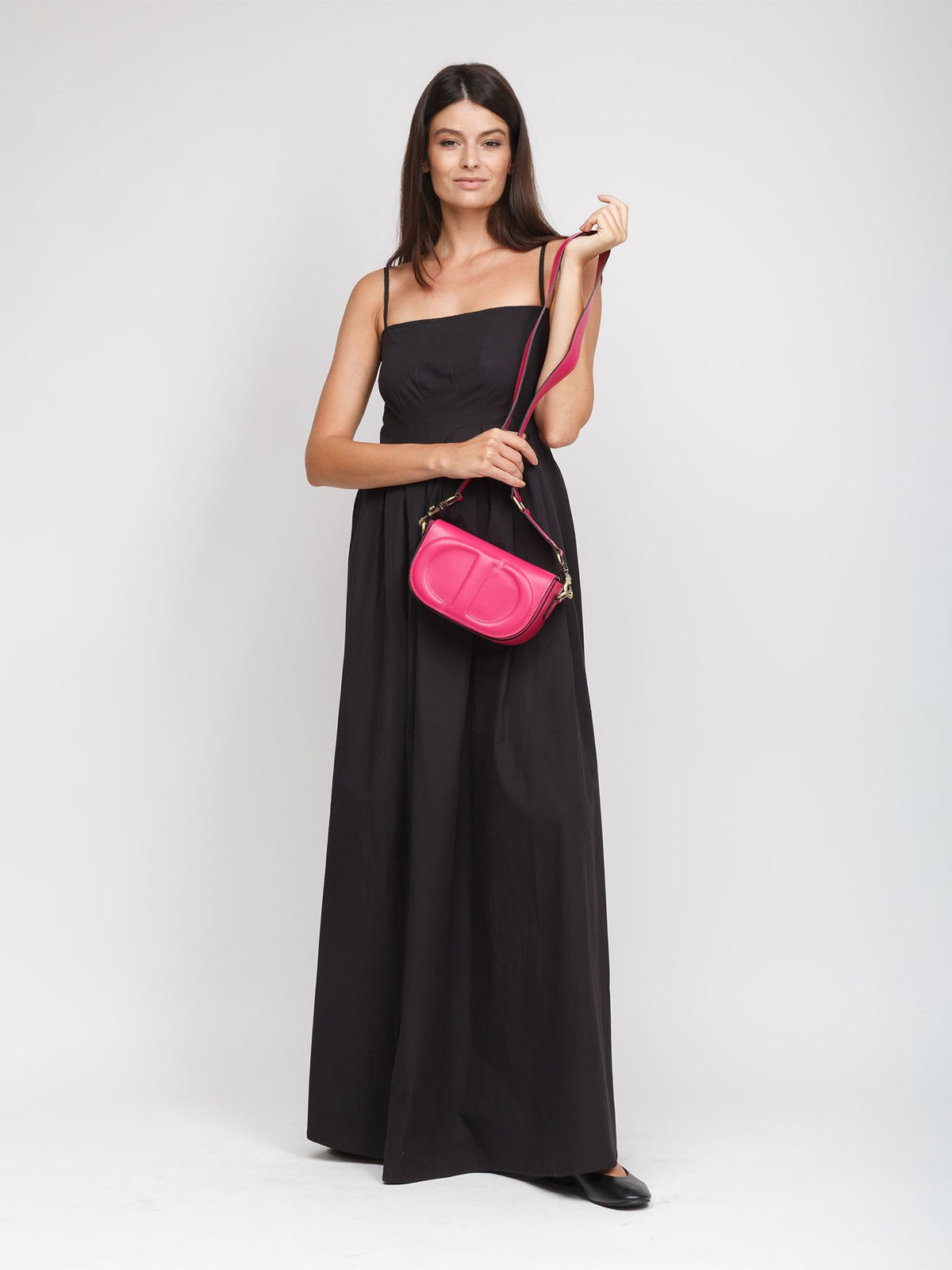 Giulia Monti crossbody bag in Fuchsia - view 5