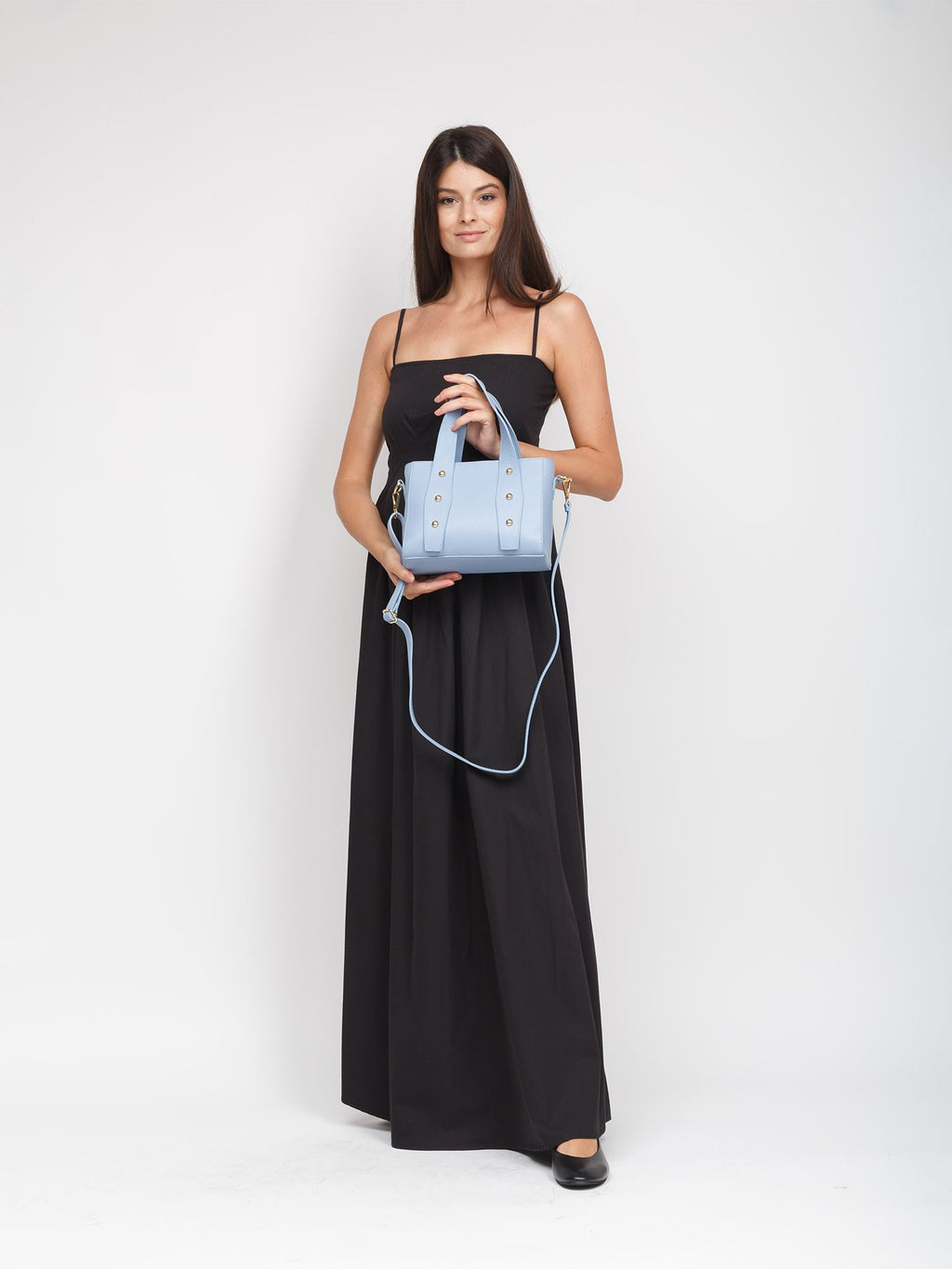 Giulia Monti shoulder bag in Sky Blue - view 5