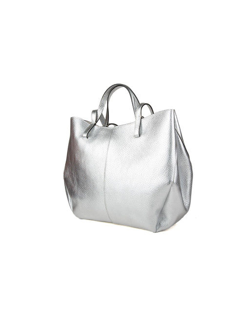 Giulia Monti tote bag in Silver - view 2