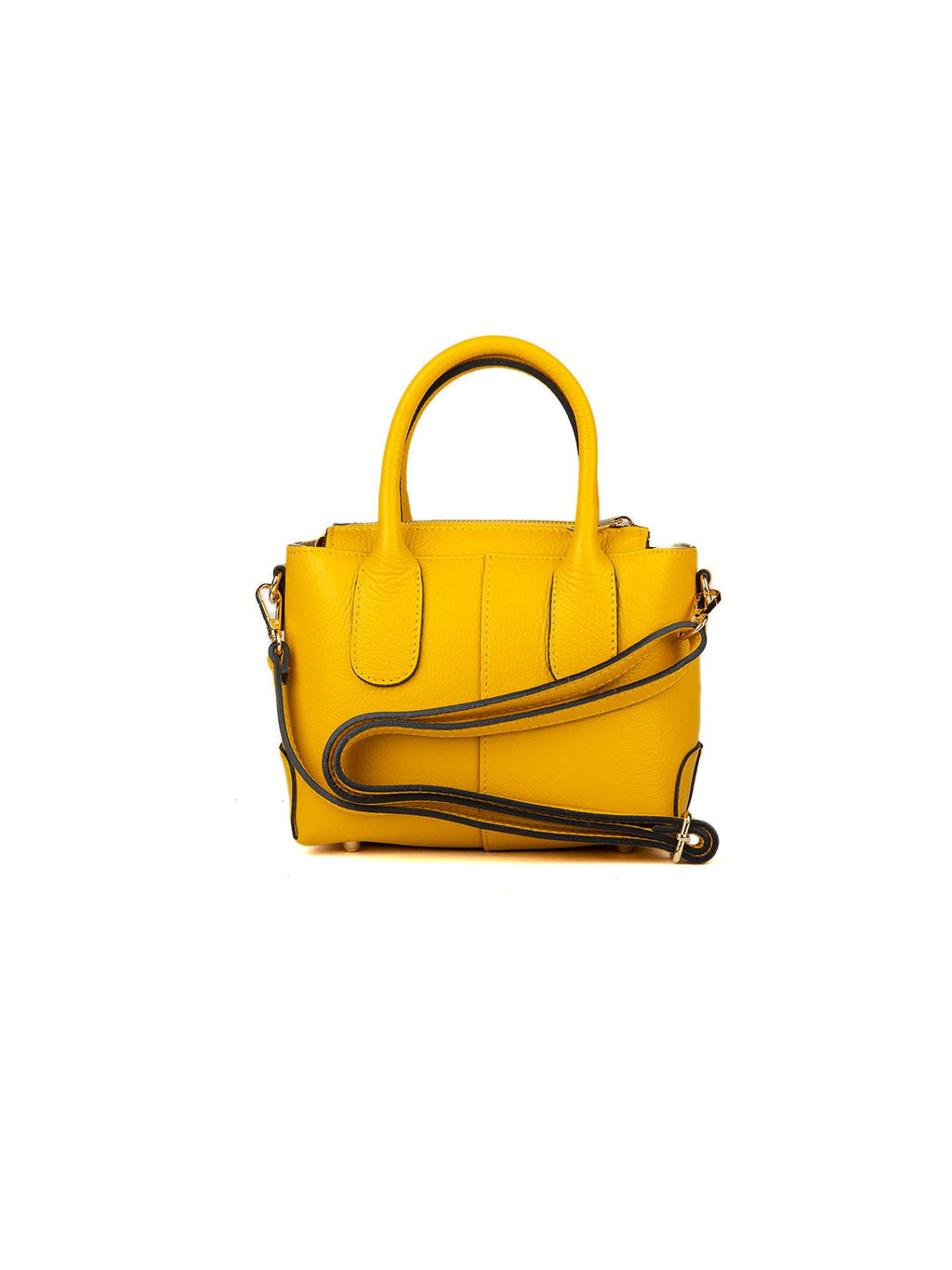 Giulia Monti shoulder bag in Saffron Yellow - view 3