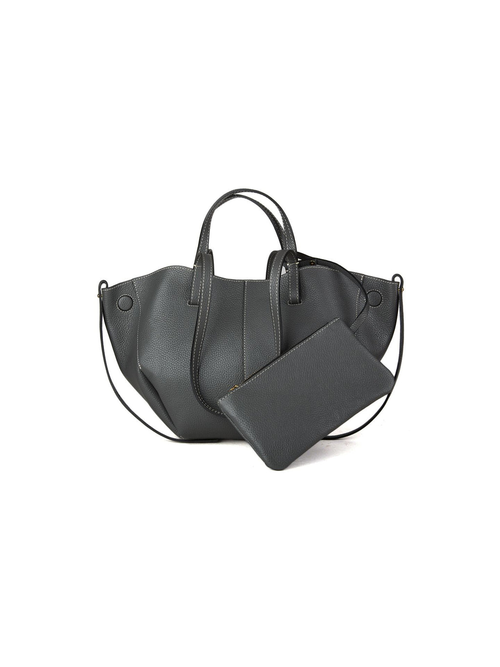 Giulia Monti tote bag in Dark Gray - view 3