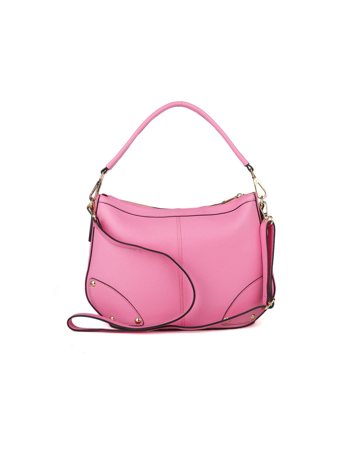 Giulia Monti shoulder bag in Flamingo - view 3