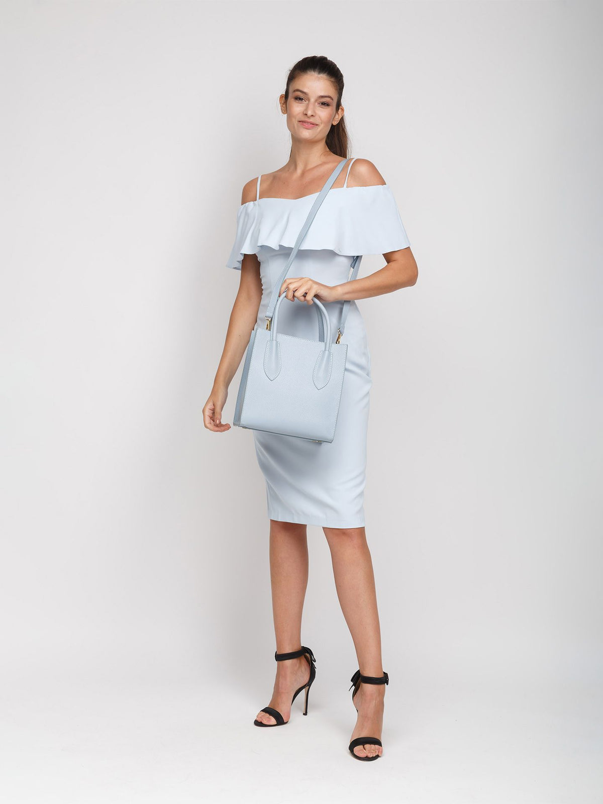 Giulia Monti tote bag in Sky Blue - view 5