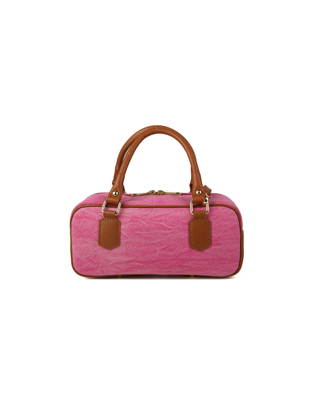 Giulia Monti shoulder bag in Fuchsia & Golden Brown - view 1