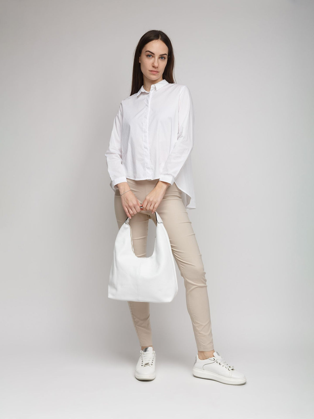 Giulia Monti tote bag in White - view 5