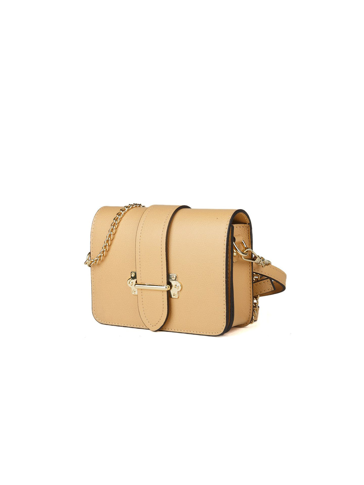 Giulia Monti convertible shoulder & waist bag in Beige - view 2