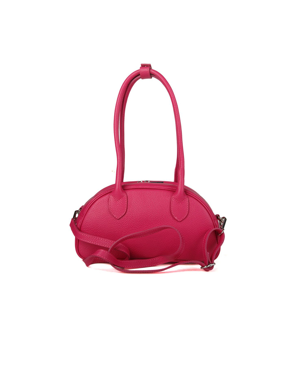 Giulia Monti shoulder bag in Fuchsia - view 3
