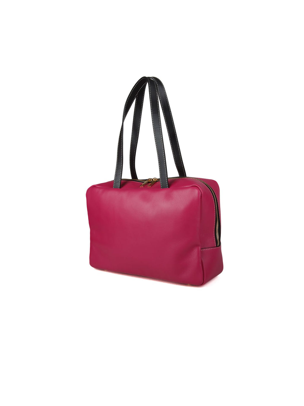 Giulia Monti shoulder bag in Fuchsia & Black - view 2