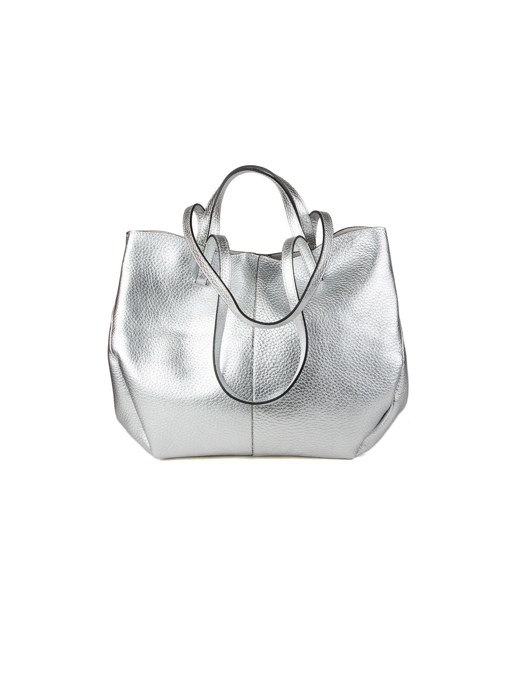 Giulia Monti tote bag in Silver - view 3
