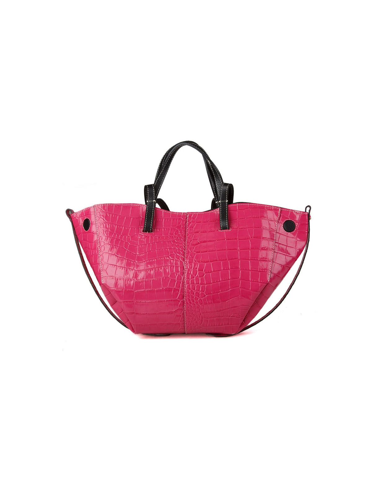 Giulia Monti tote bag in Fuchsia & Black - view 1