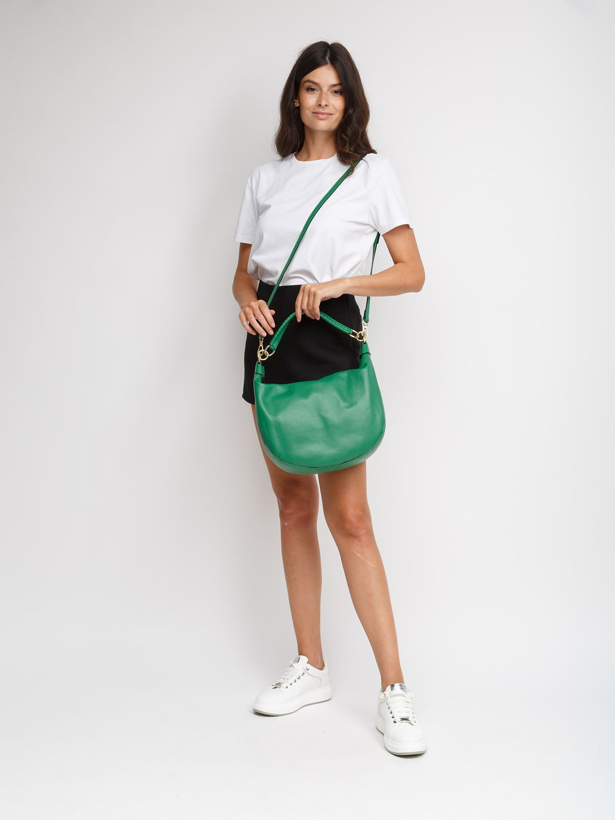 Giulia Monti shoulder bag in Classic Green - view 5