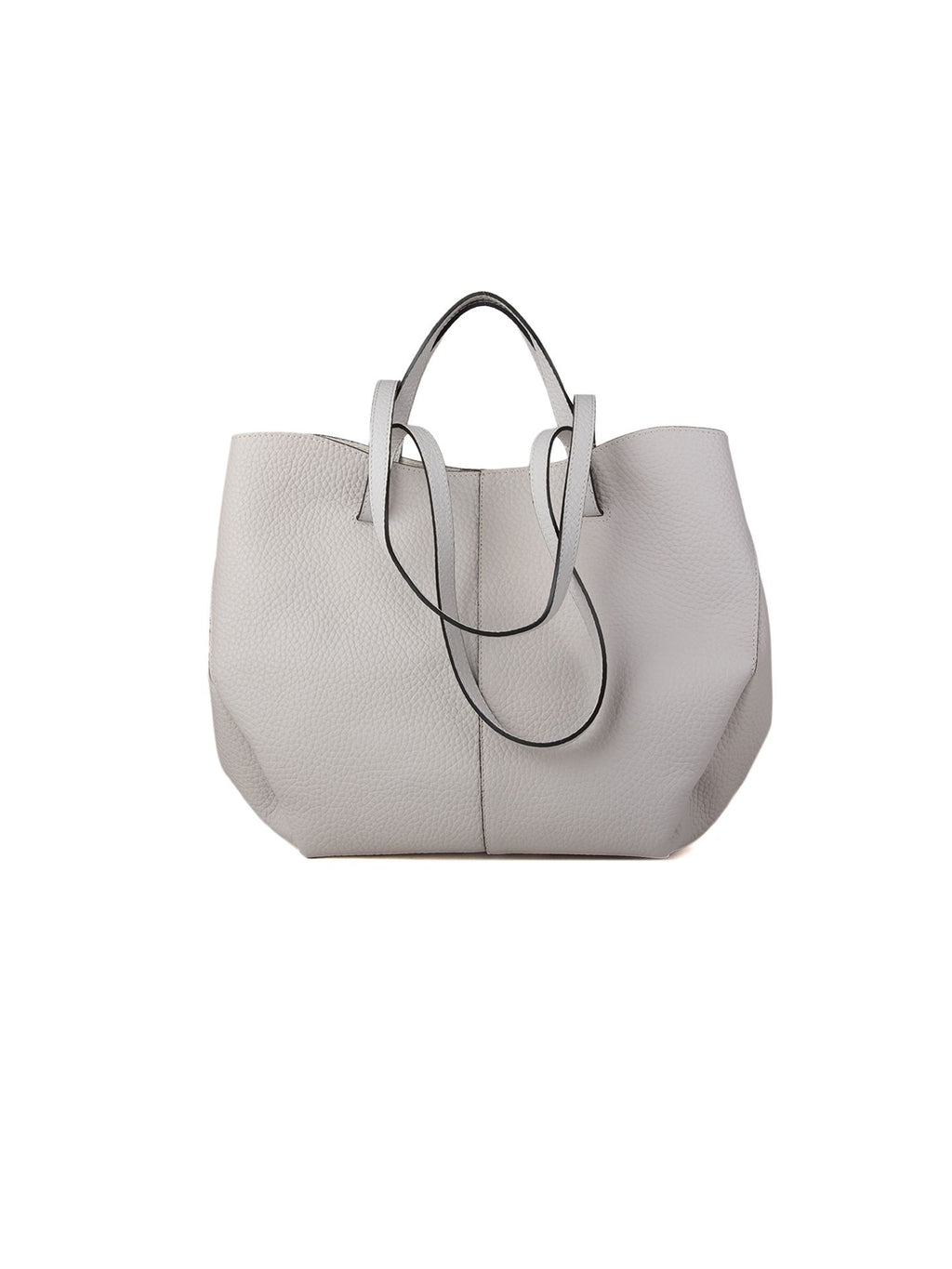 Giulia Monti tote bag in Light Gray - view 3