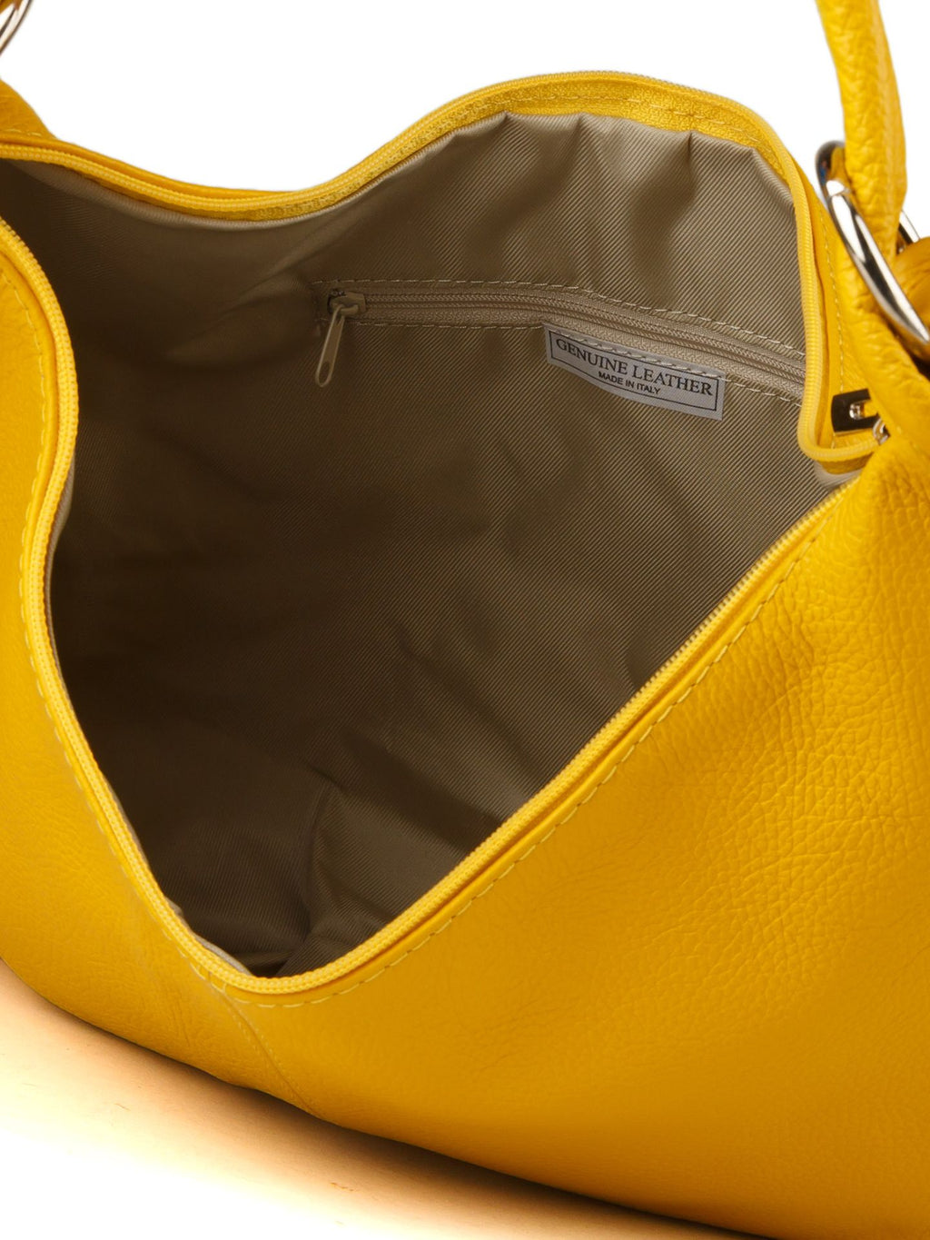 Giulia Monti shoulder bag in Saffron Yellow - view 4