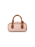Giulia Monti shoulder bag in Pale Pink & Golden Brown - view 1