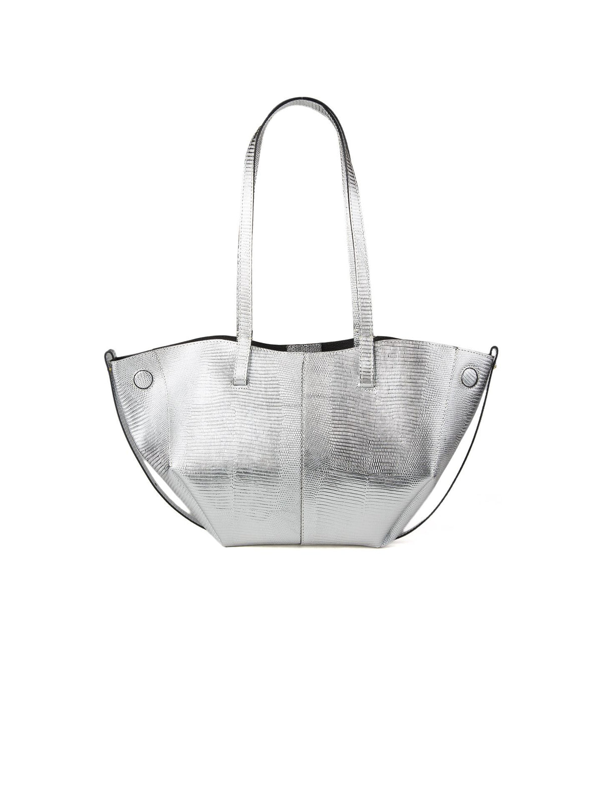Giulia Monti tote bag in Silver - view 3