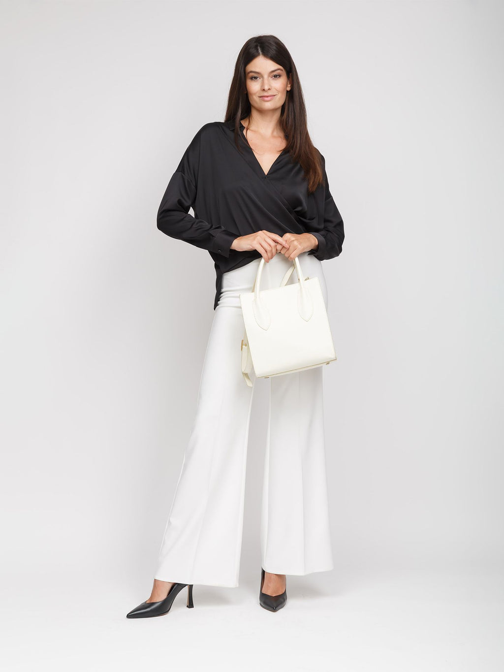 Giulia Monti tote bag in White - view 5