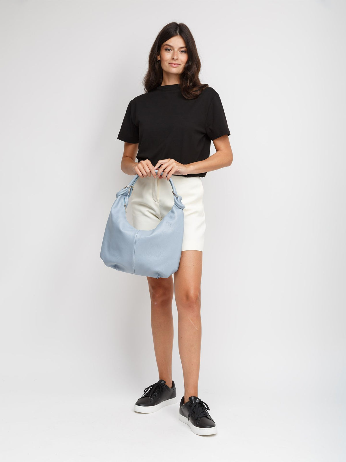 Giulia Monti shoulder bag in Sky Blue - view 5