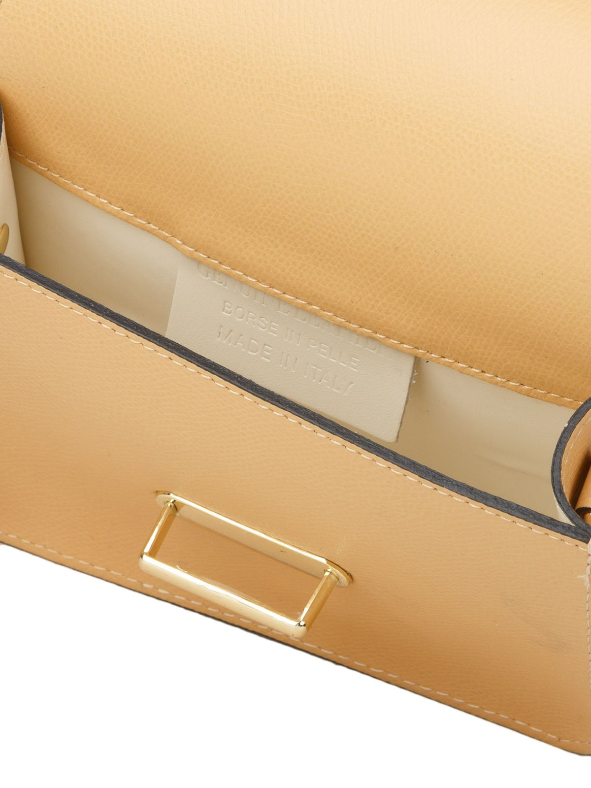 Giulia Monti convertible shoulder & waist bag in Beige - view 4