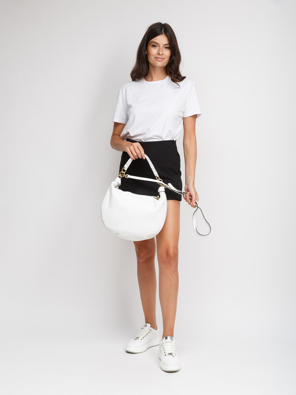 Giulia Monti shoulder bag in White - view 5