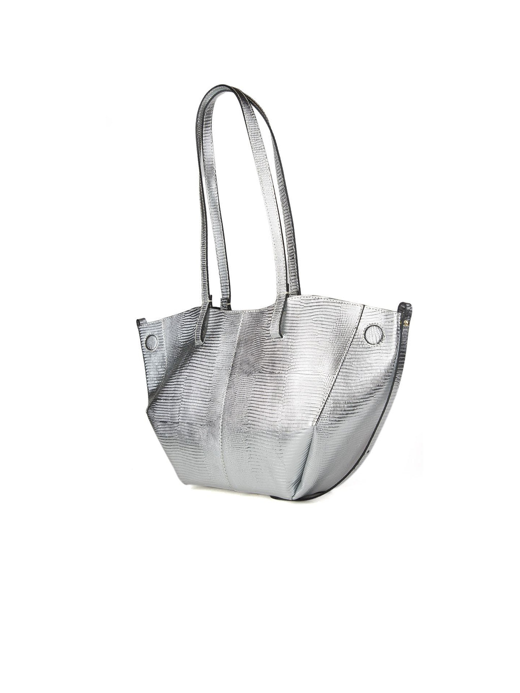 Giulia Monti tote bag in Silver - view 2