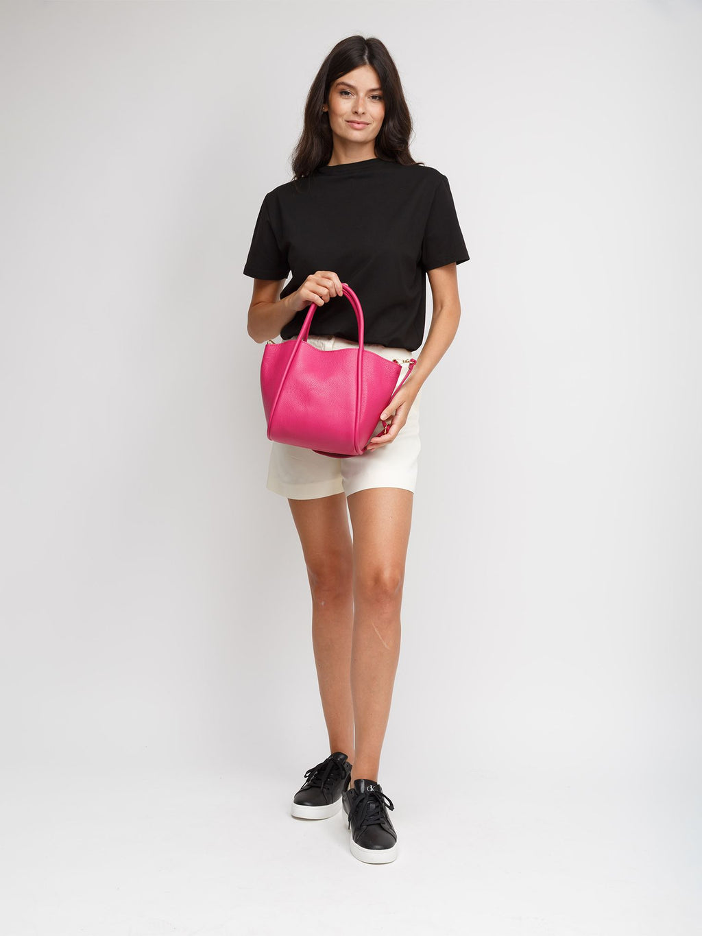 Giulia Monti tote bag in Fuchsia - view 5
