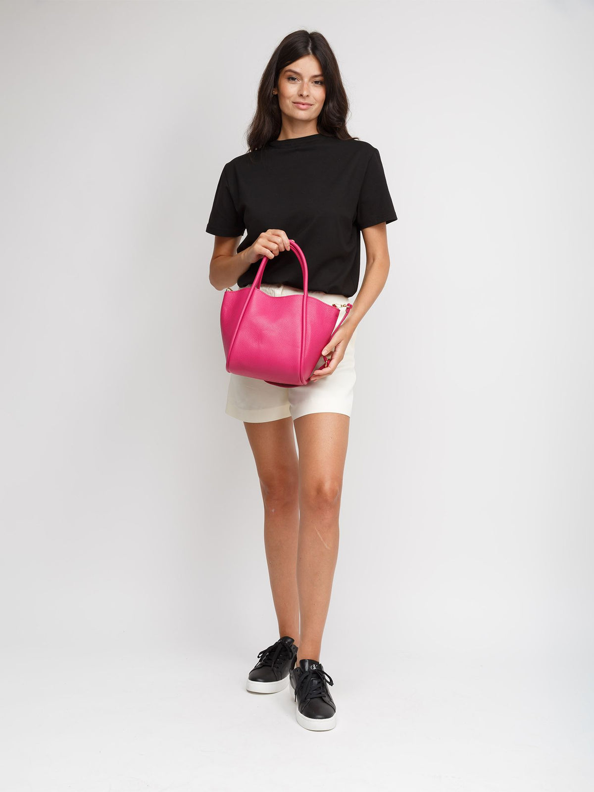 Giulia Monti tote bag in Fuchsia - view 5