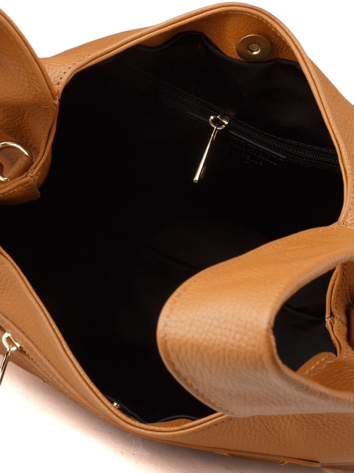 Giulia Monti tote bag in Light Brown - view 4