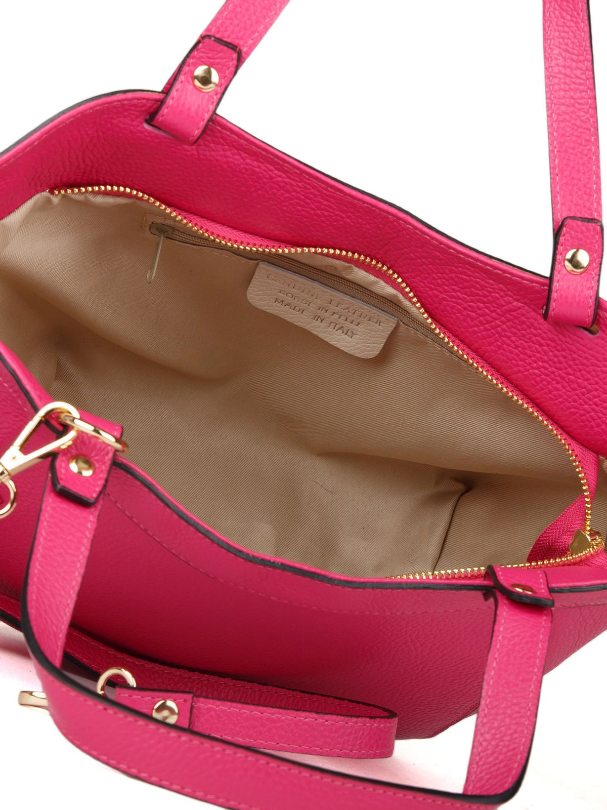 Giulia Monti shoulder bag in Fuchsia - view 4
