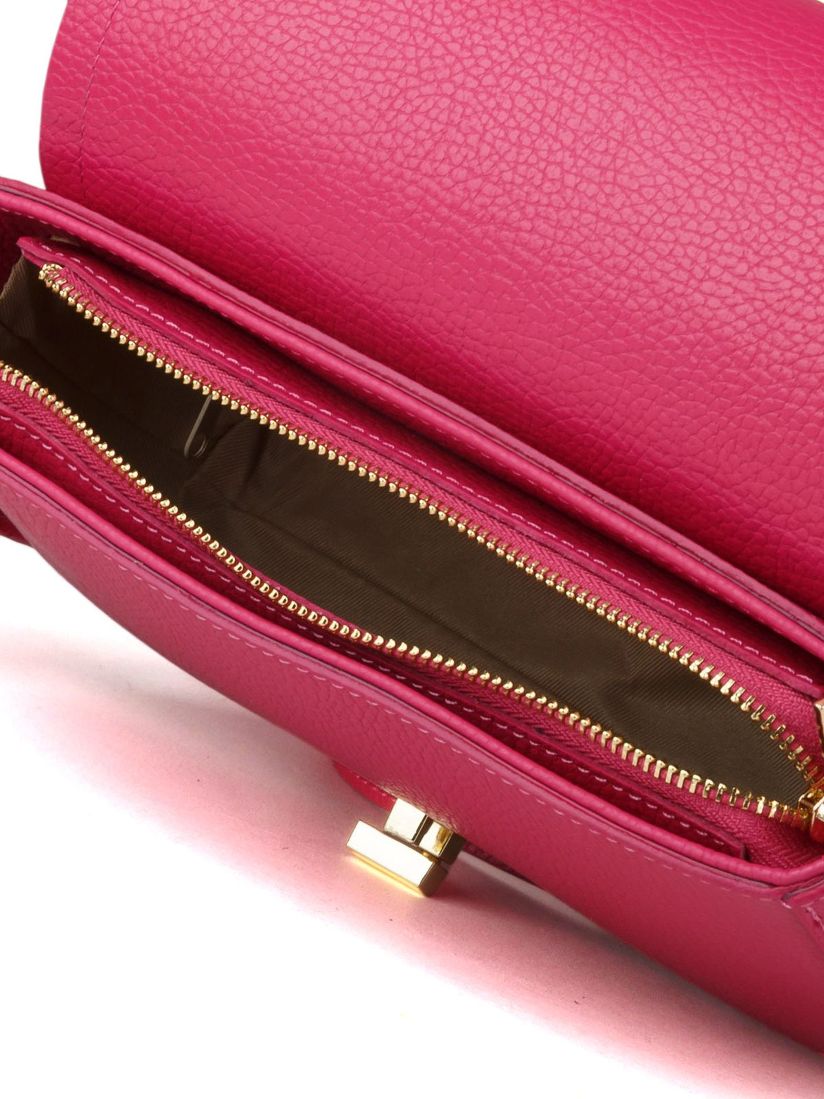 Giulia Monti shoulder bag in Fuchsia - view 4