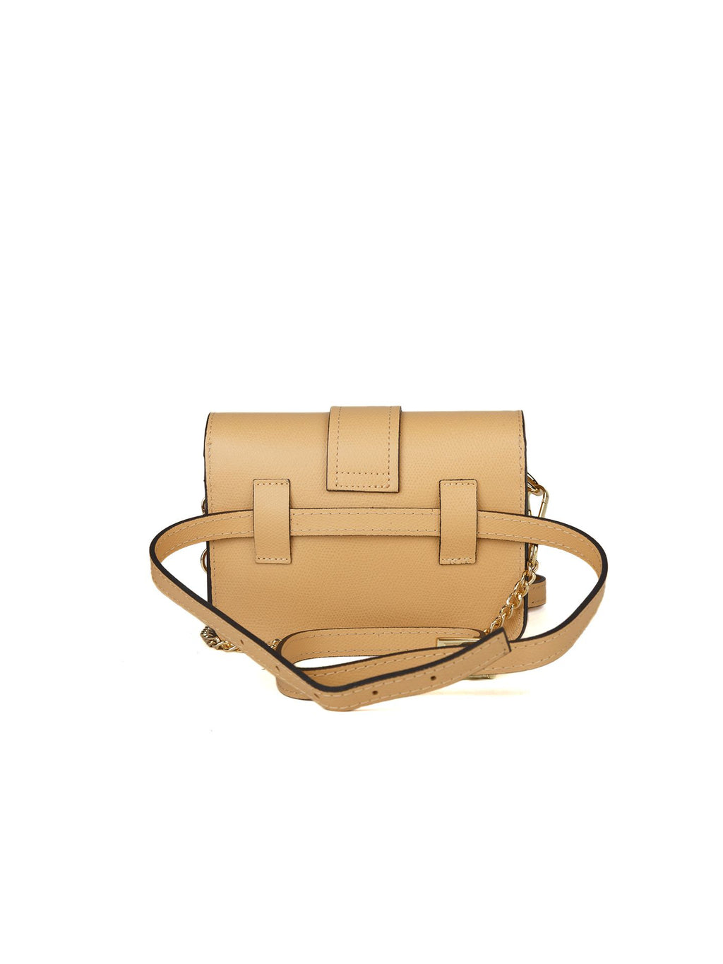 Giulia Monti convertible shoulder & waist bag in Beige - view 3
