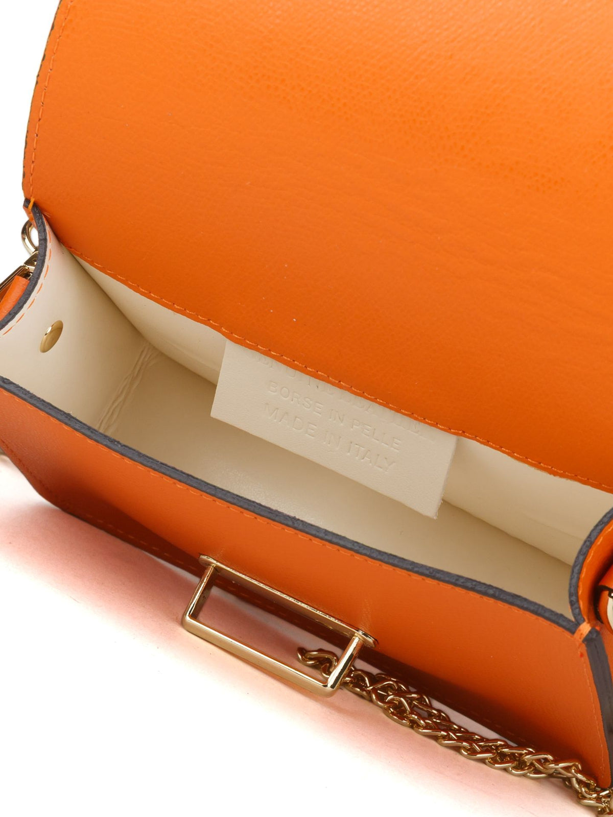 Giulia Monti convertible shoulder & waist bag in Orange - view 4