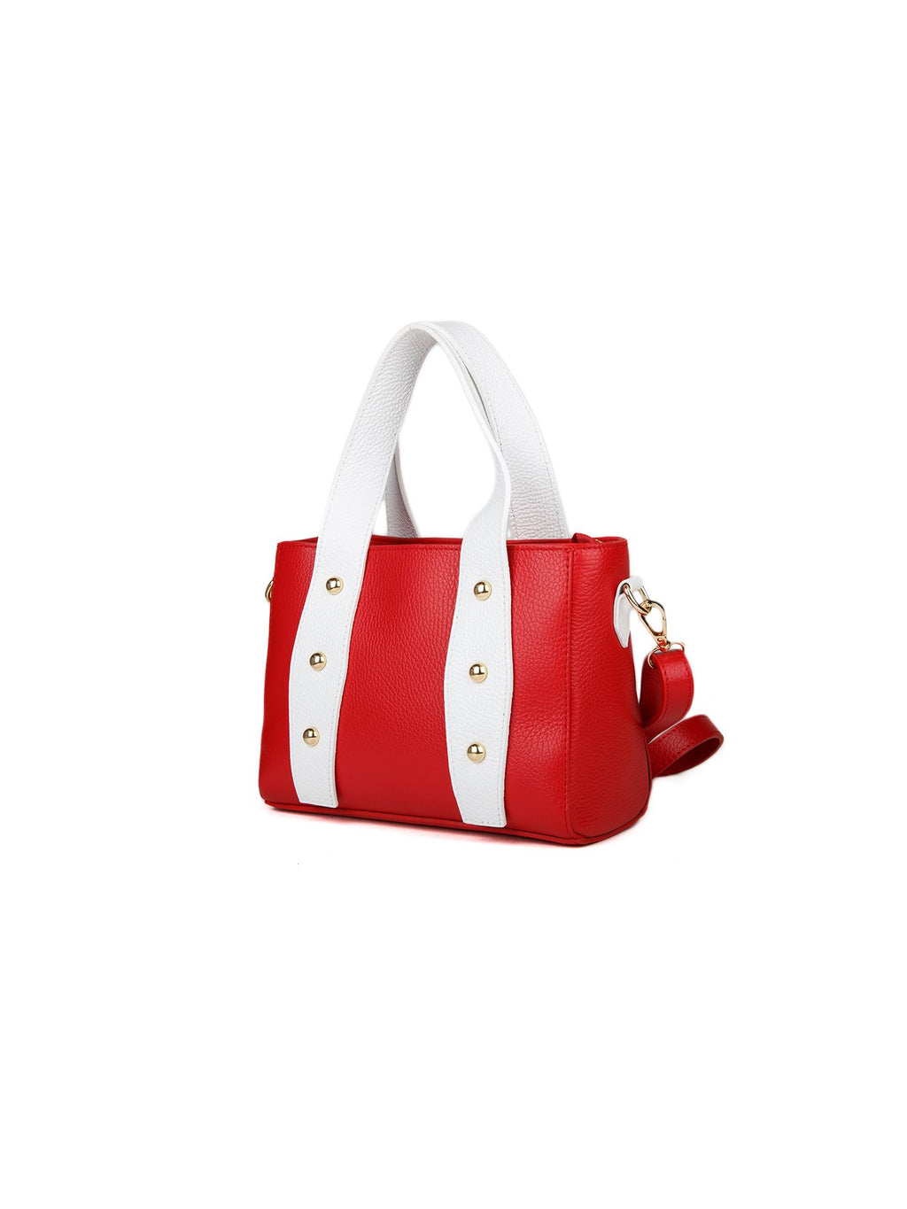 Giulia Monti shoulder bag in Classic Red & White - view 2