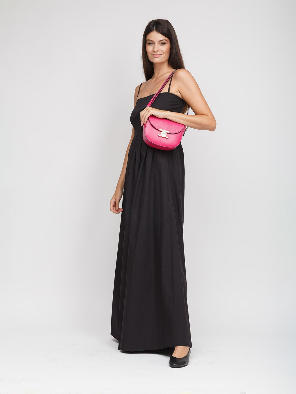 Giulia Monti shoulder bag in Fuchsia - view 5