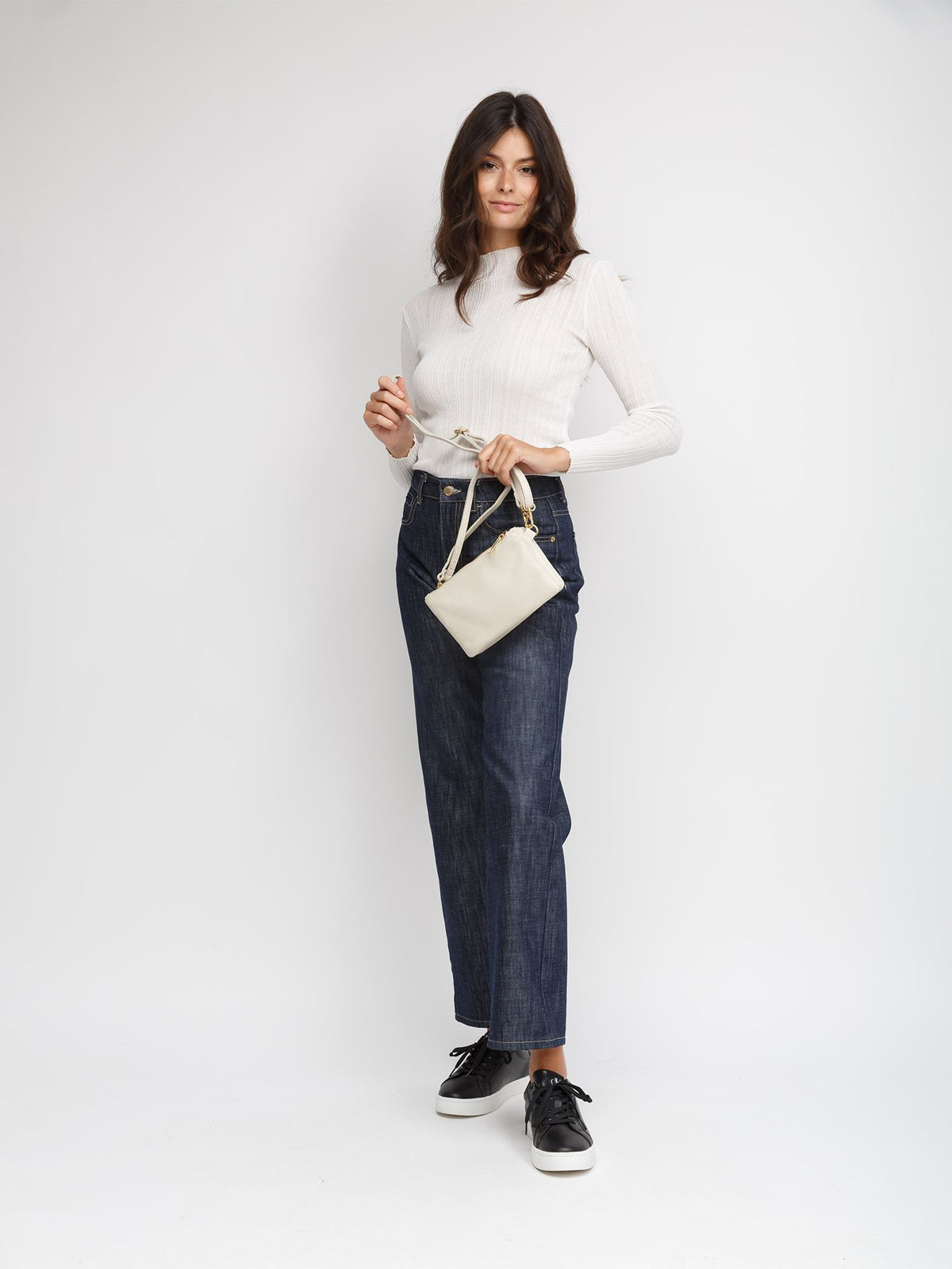 Giulia Monti shoulder bag in Light Beige - view 5