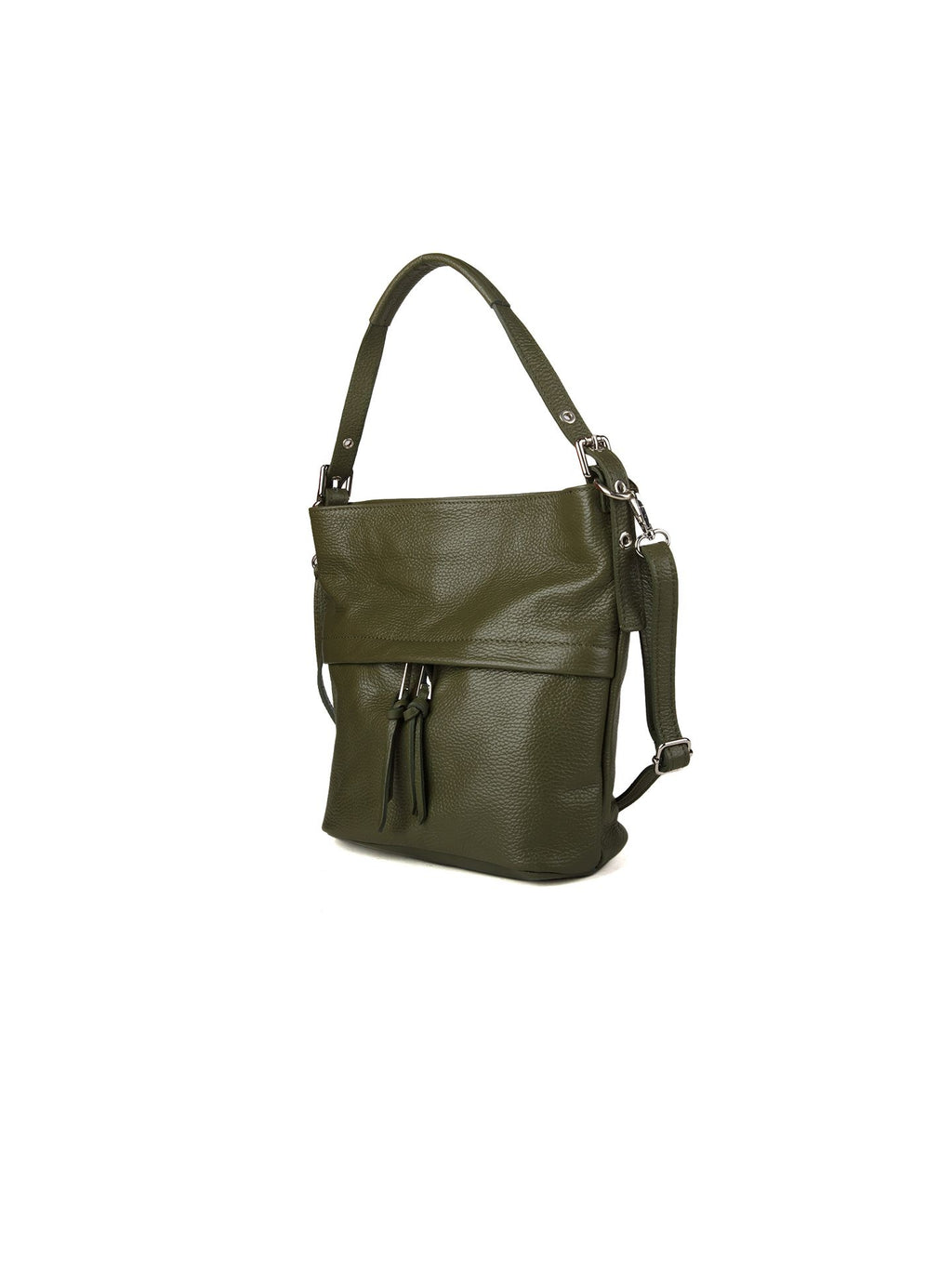 Giulia Monti shoulder bag in Military Green - view 2