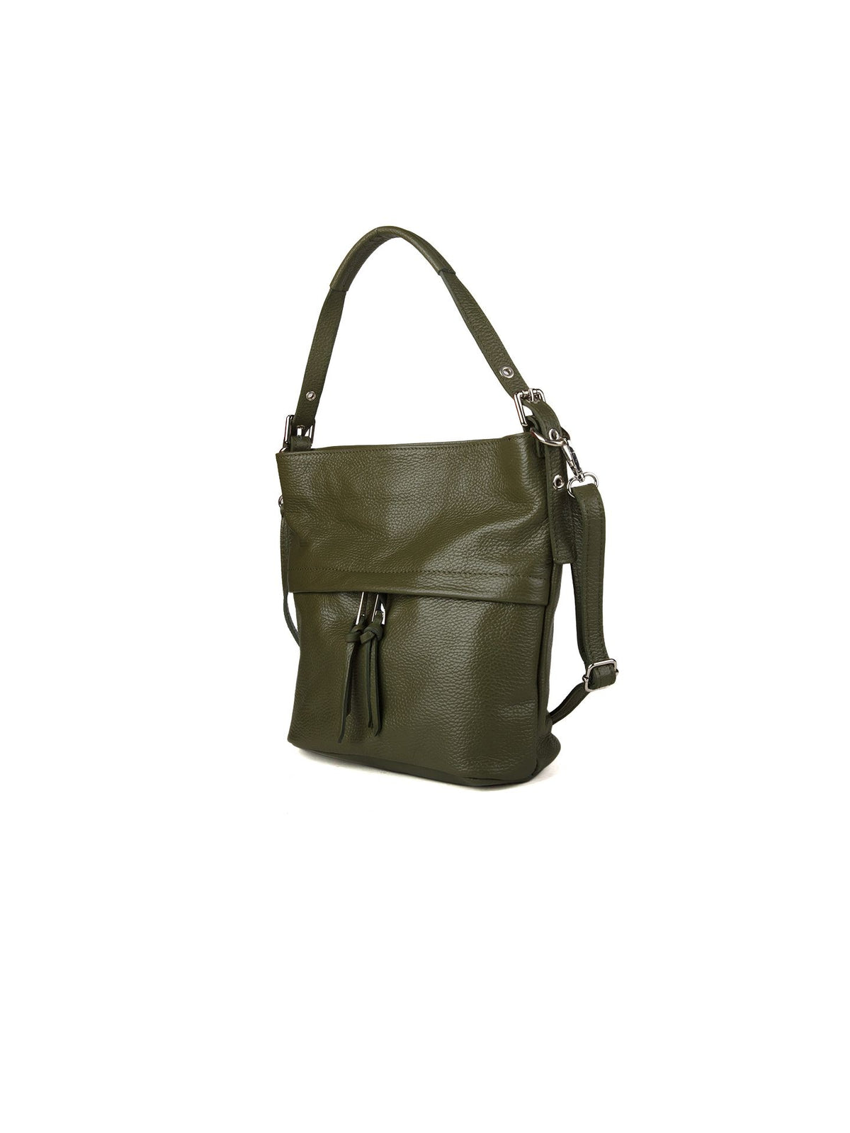 Giulia Monti shoulder bag in Military Green - view 2