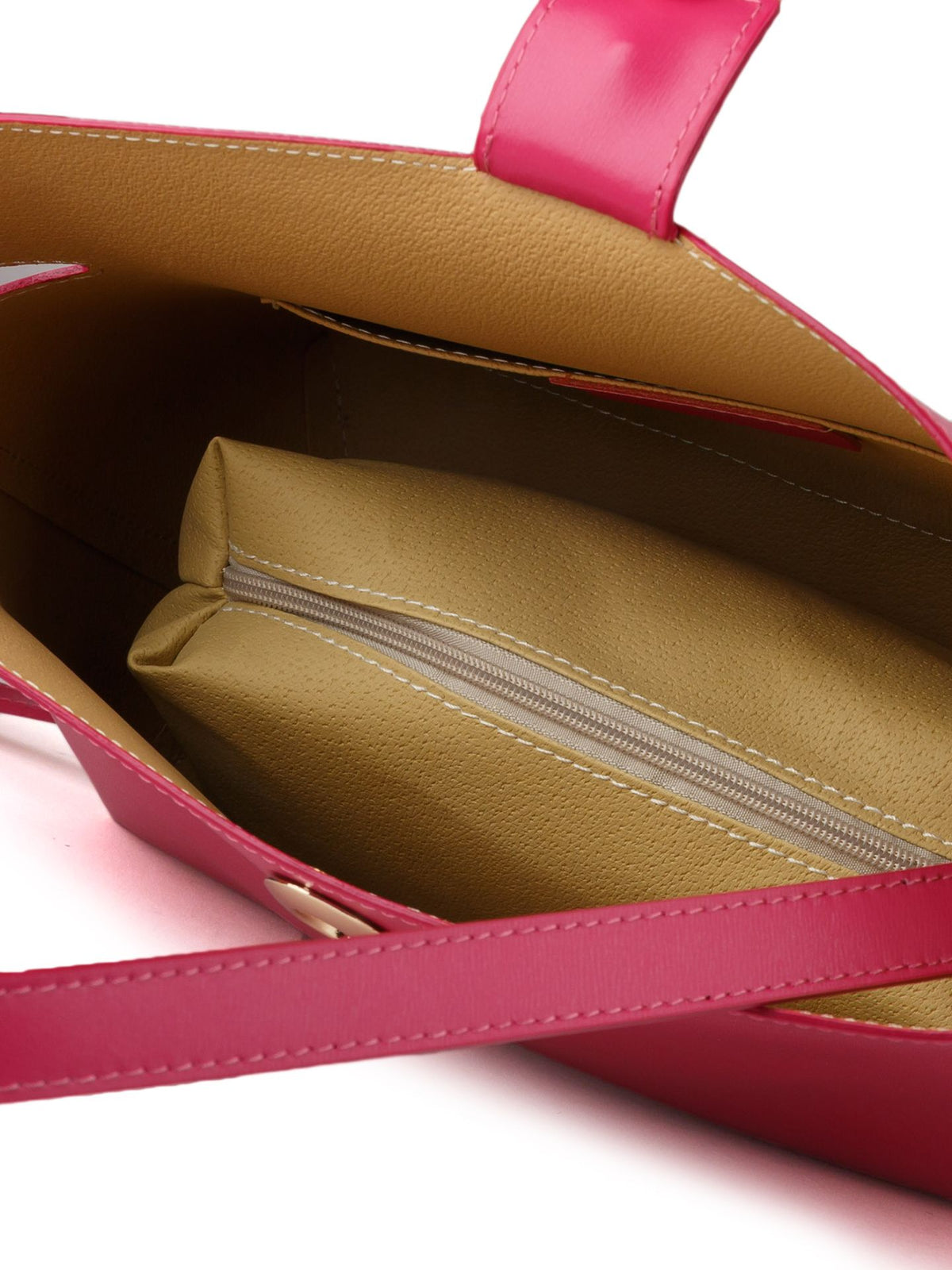 Giulia Monti tote bag in Fuchsia - view 4