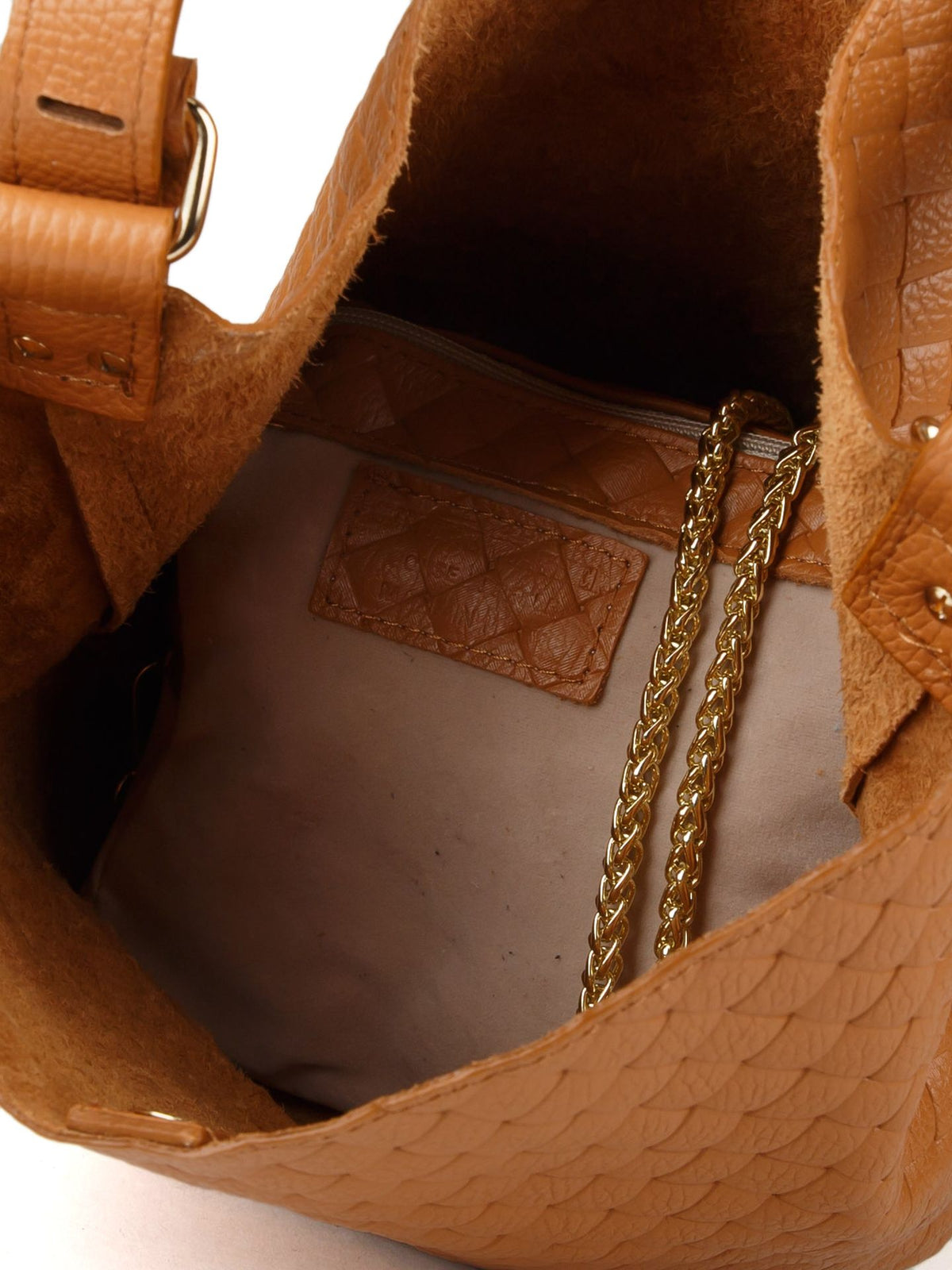 Giulia Monti shoulder bag in Light Brown - view 4
