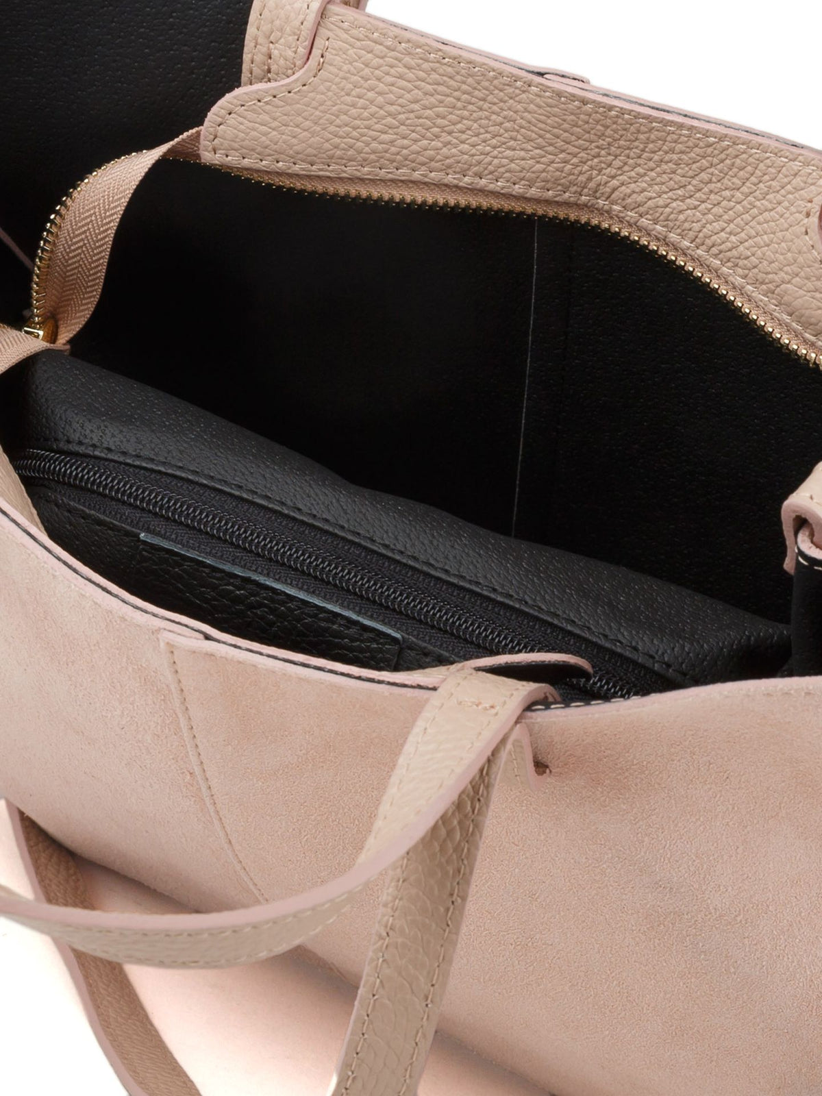 Giulia Monti tote bag in Nude - view 4