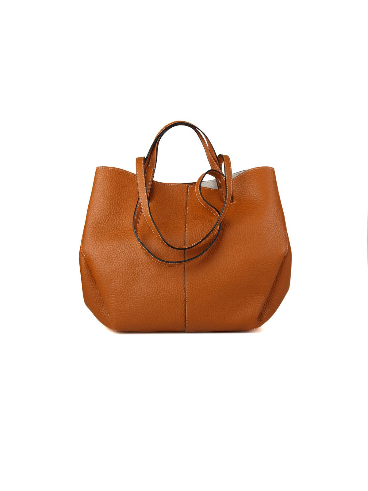 Giulia Monti tote bag in Light Brown - view 3