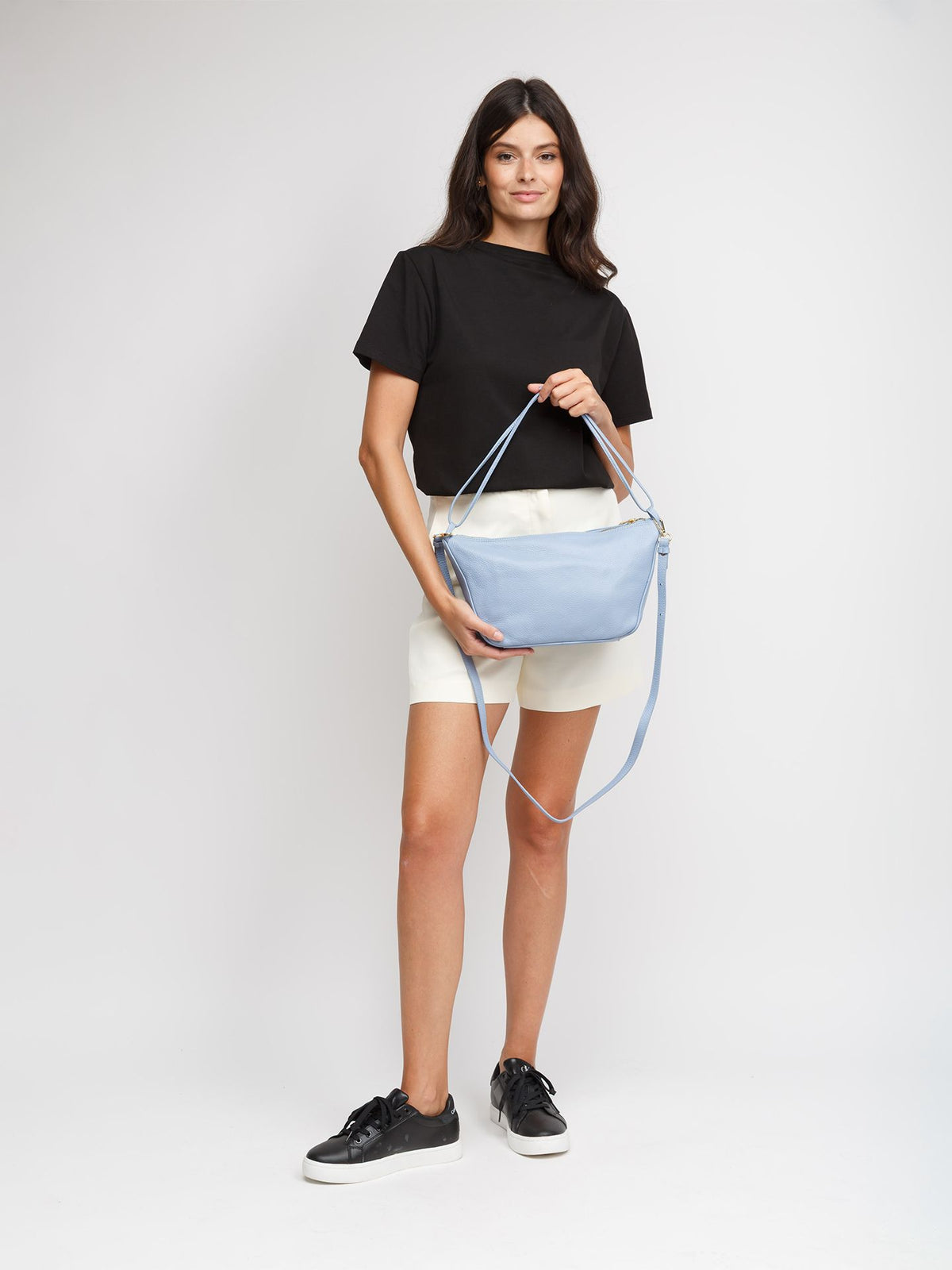 Giulia Monti shoulder bag in Sky Blue - view 5