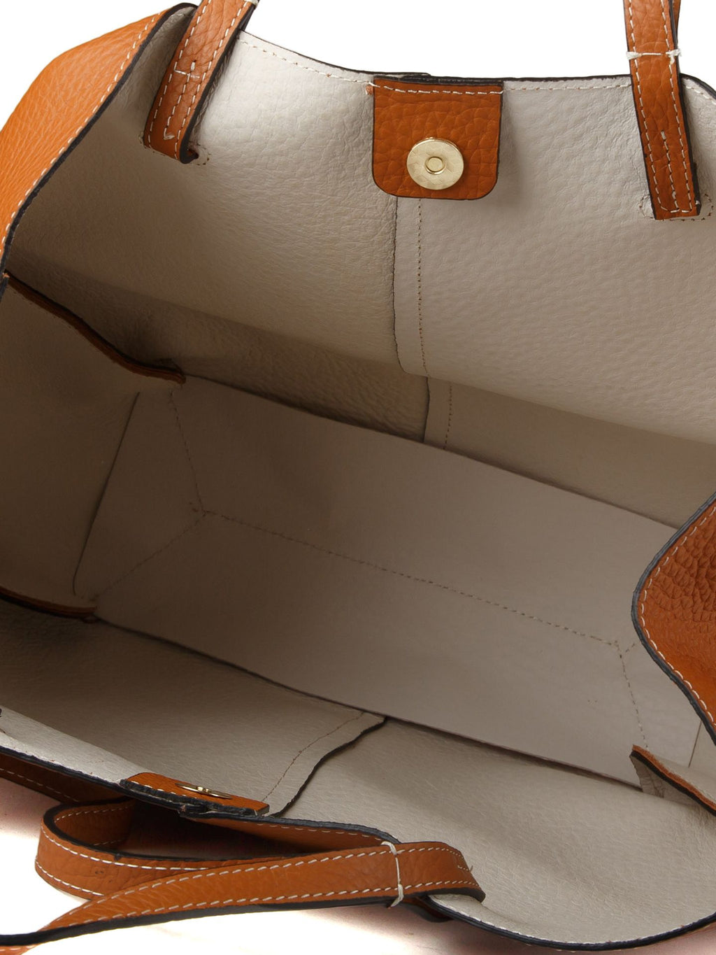 Giulia Monti tote bag in Light Brown - view 4