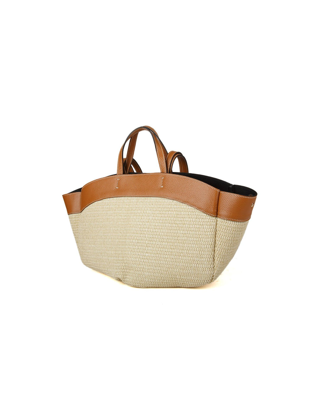 Giulia Monti tote bag in Light Brown - view 2