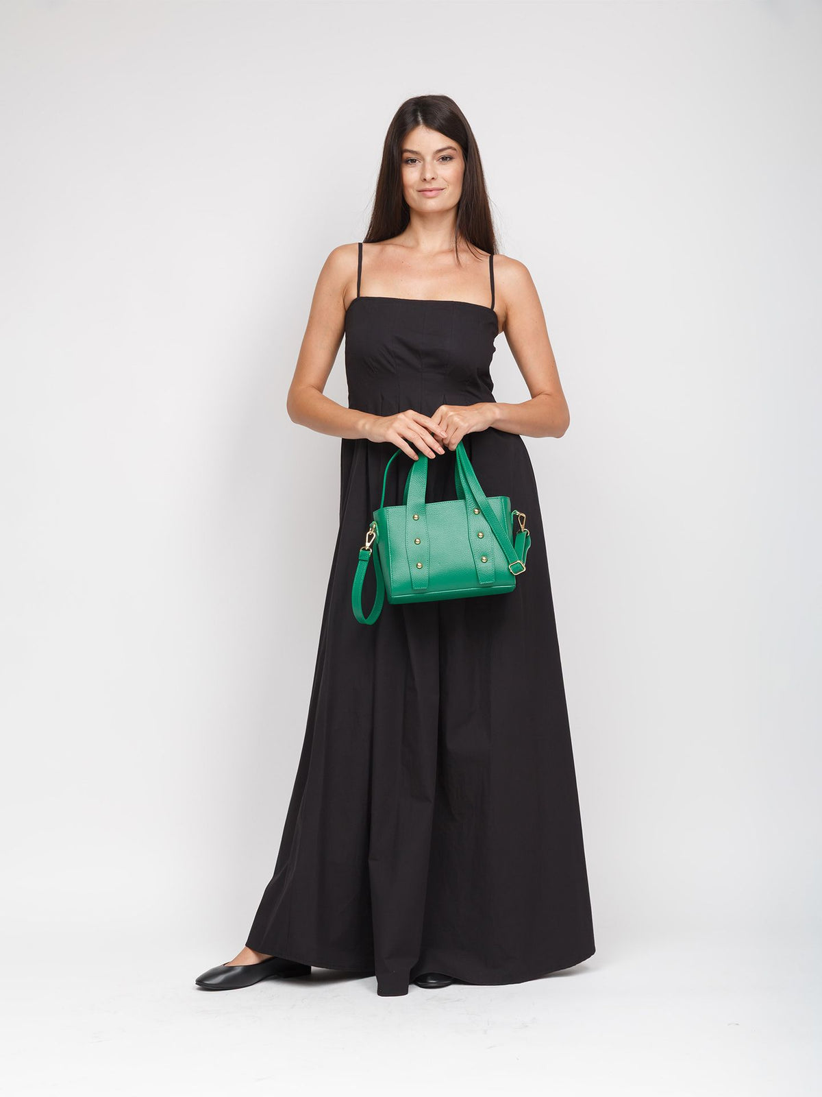 Giulia Monti shoulder bag in Classic Green - view 5
