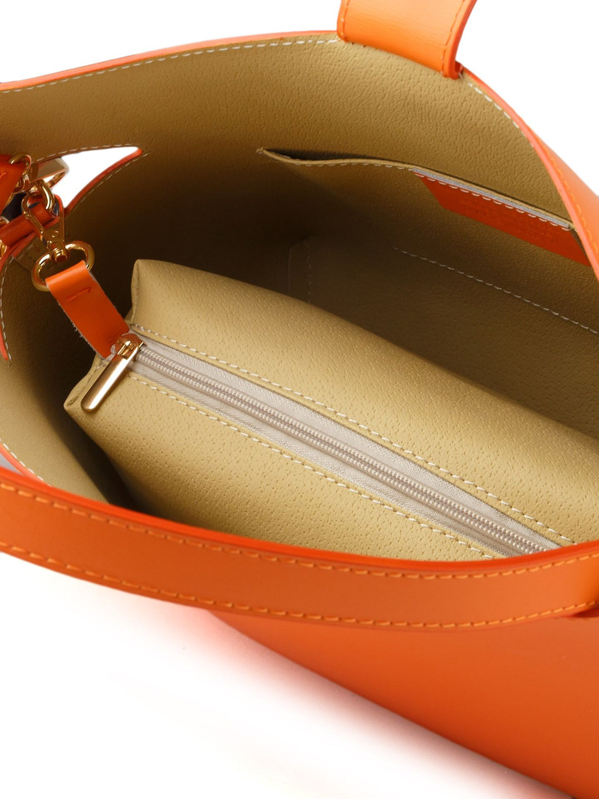 Giulia Monti tote bag in Orange - view 4