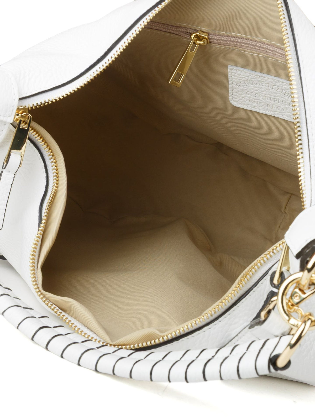 Giulia Monti shoulder bag in White - view 4