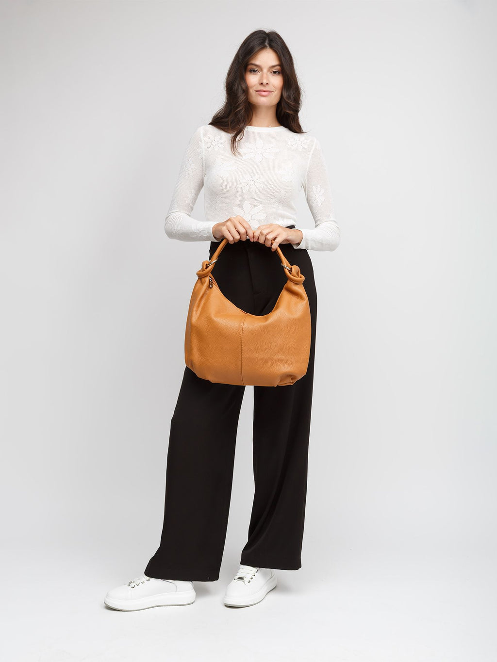Giulia Monti shoulder bag in Light Brown - view 5