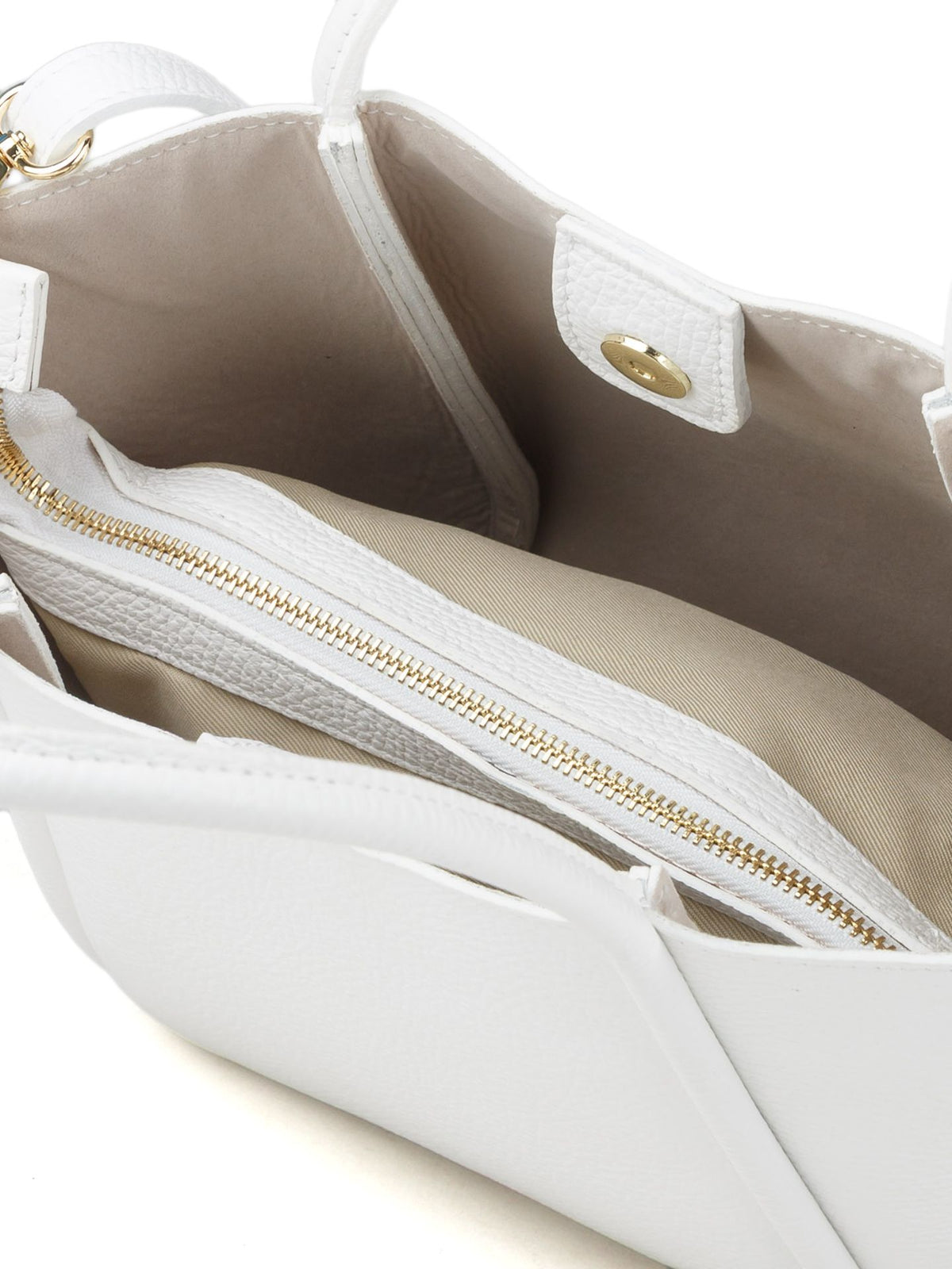 Giulia Monti tote bag in White - view 4