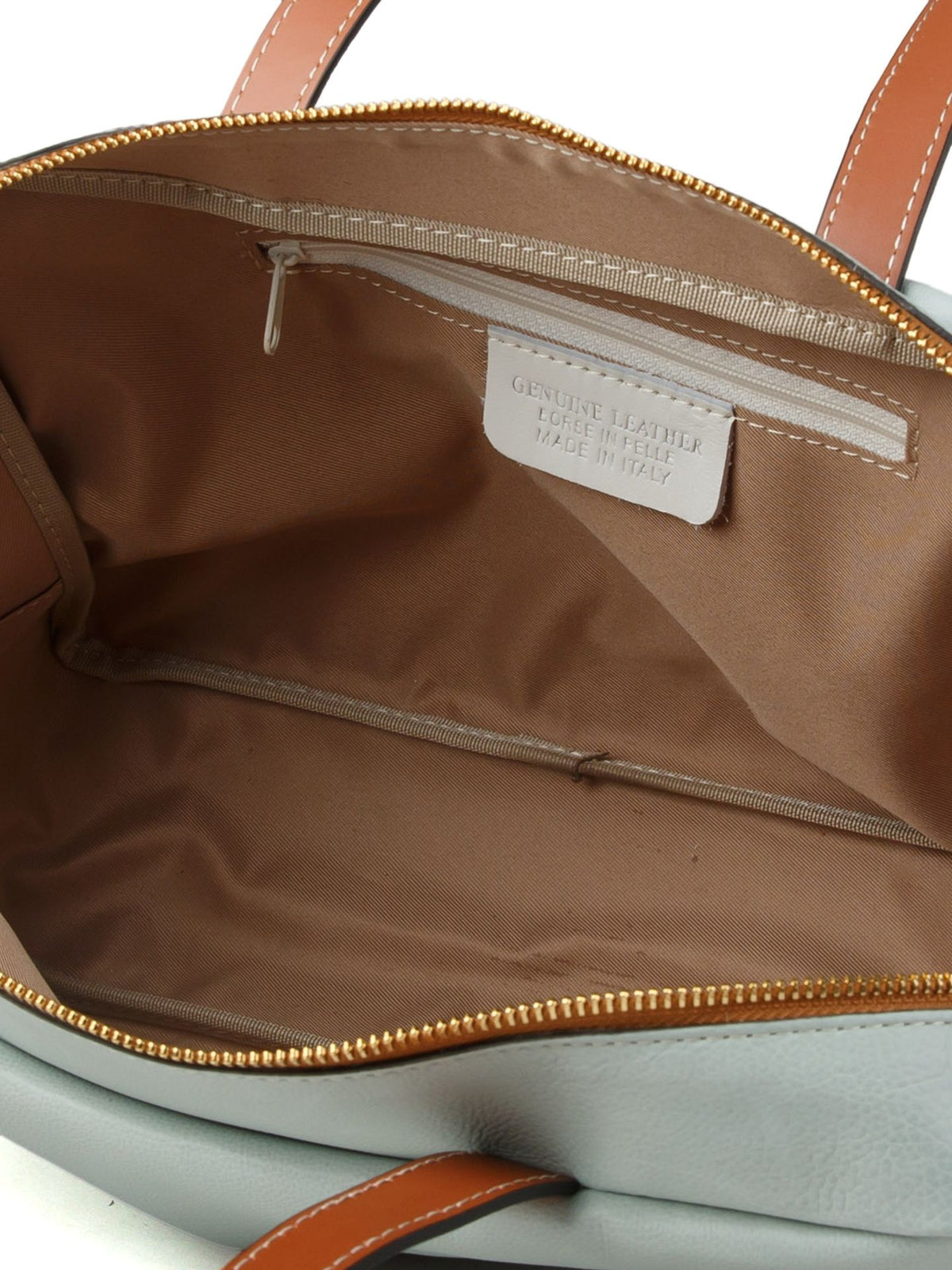 Giulia Monti shoulder bag in Gray & Golden Brown - view 4